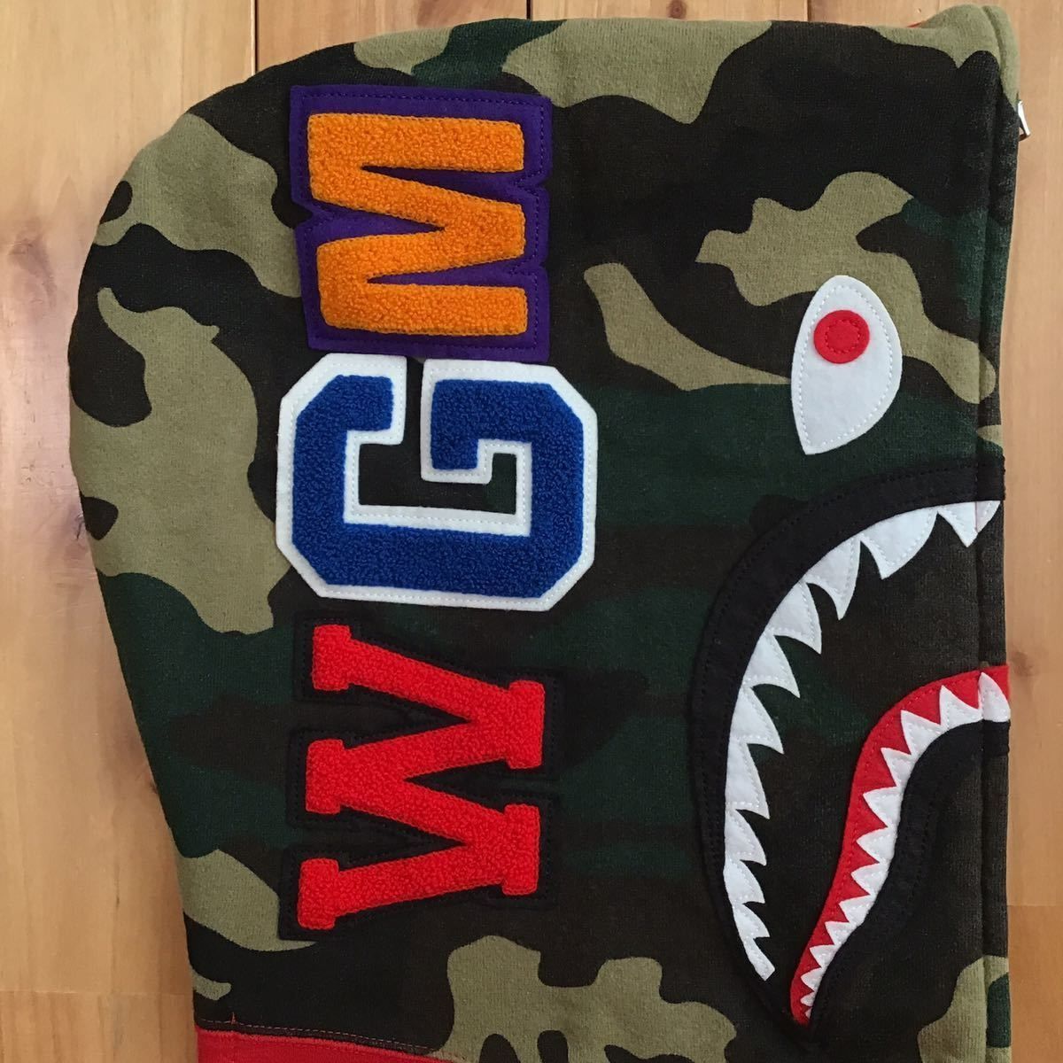 Bapeland 1周年記念 シャーク パーカー Mサイズ shark full zip hoodie