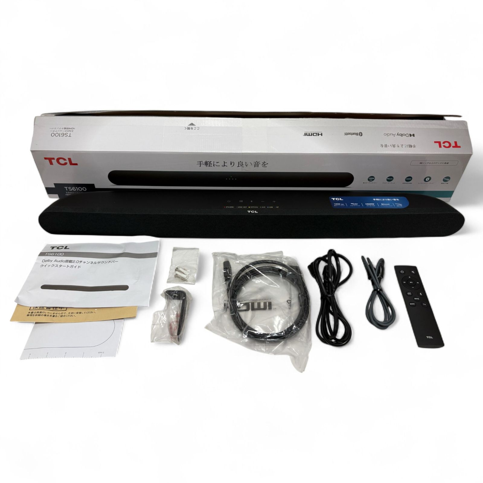 TCL JAPAN ELECTRONICS TS6100 サウンドバー 公式サイト