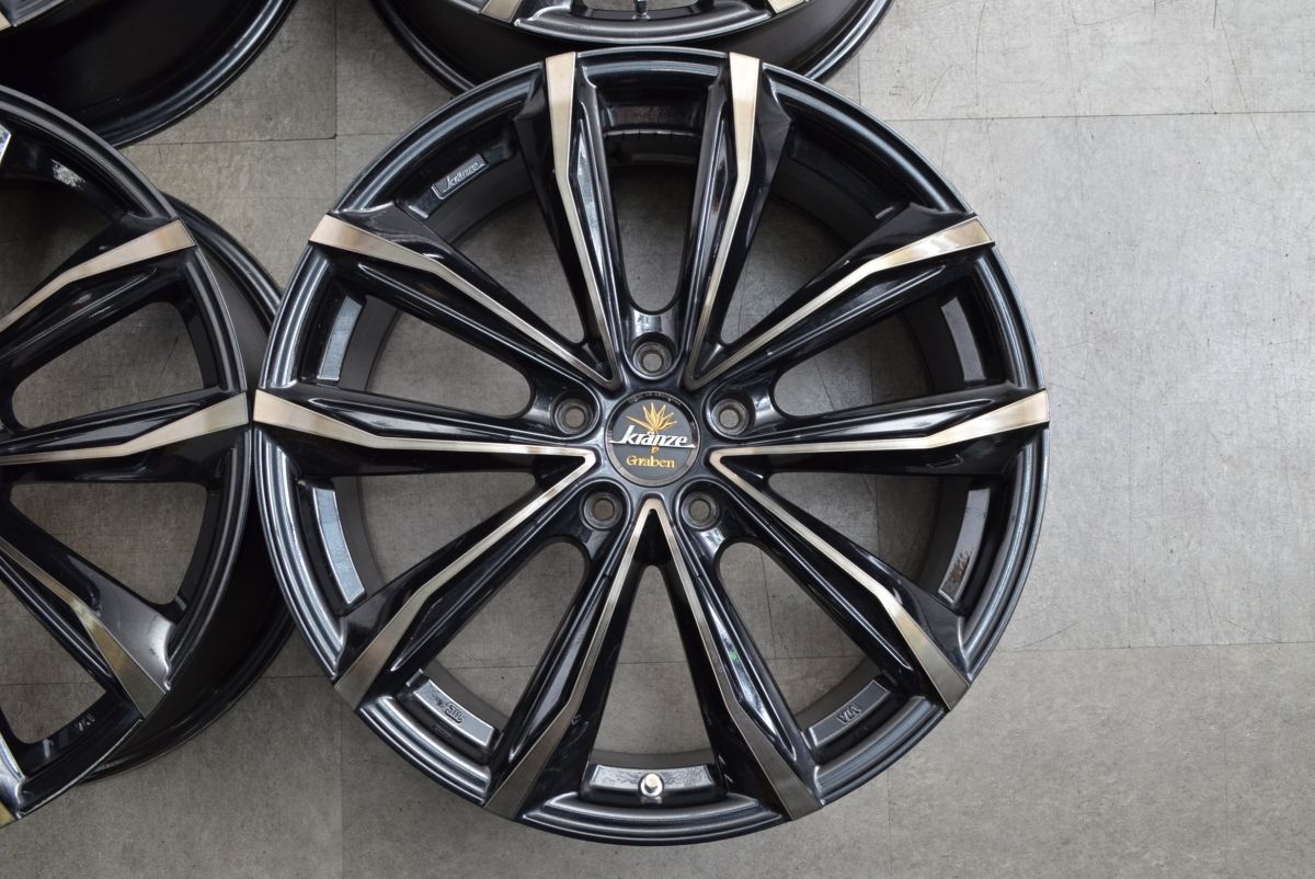 バリ溝】レオニス GX 18in 8J +42 PCD114.3 ブリヂストン ブリザック