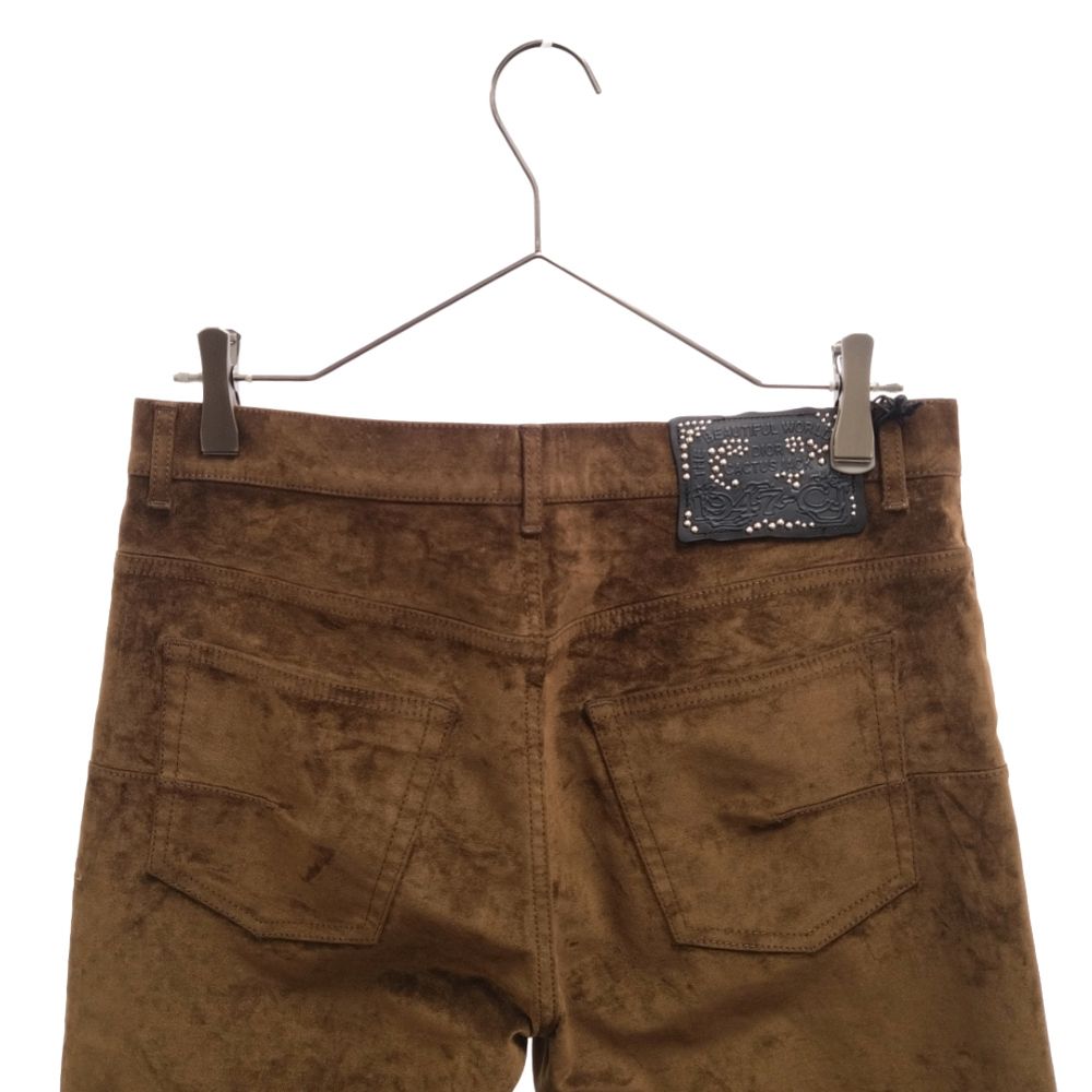 DIOR (ディオール) 22AWx Cactus Jack Slimfit Jeans Mocha Brown カクタス スリムフィット ジーンズ  パンツ トラヴィススコット ブラウン 193D011EY509パンツ