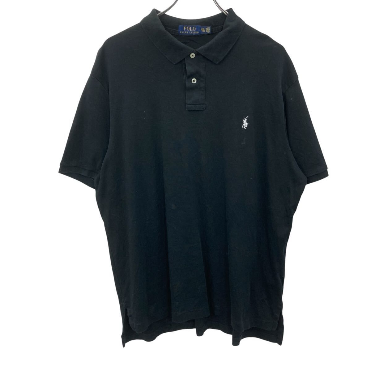 Polo Ralph Lauren 半袖 ポロシャツ XXL ブラック ポロラルフローレン 