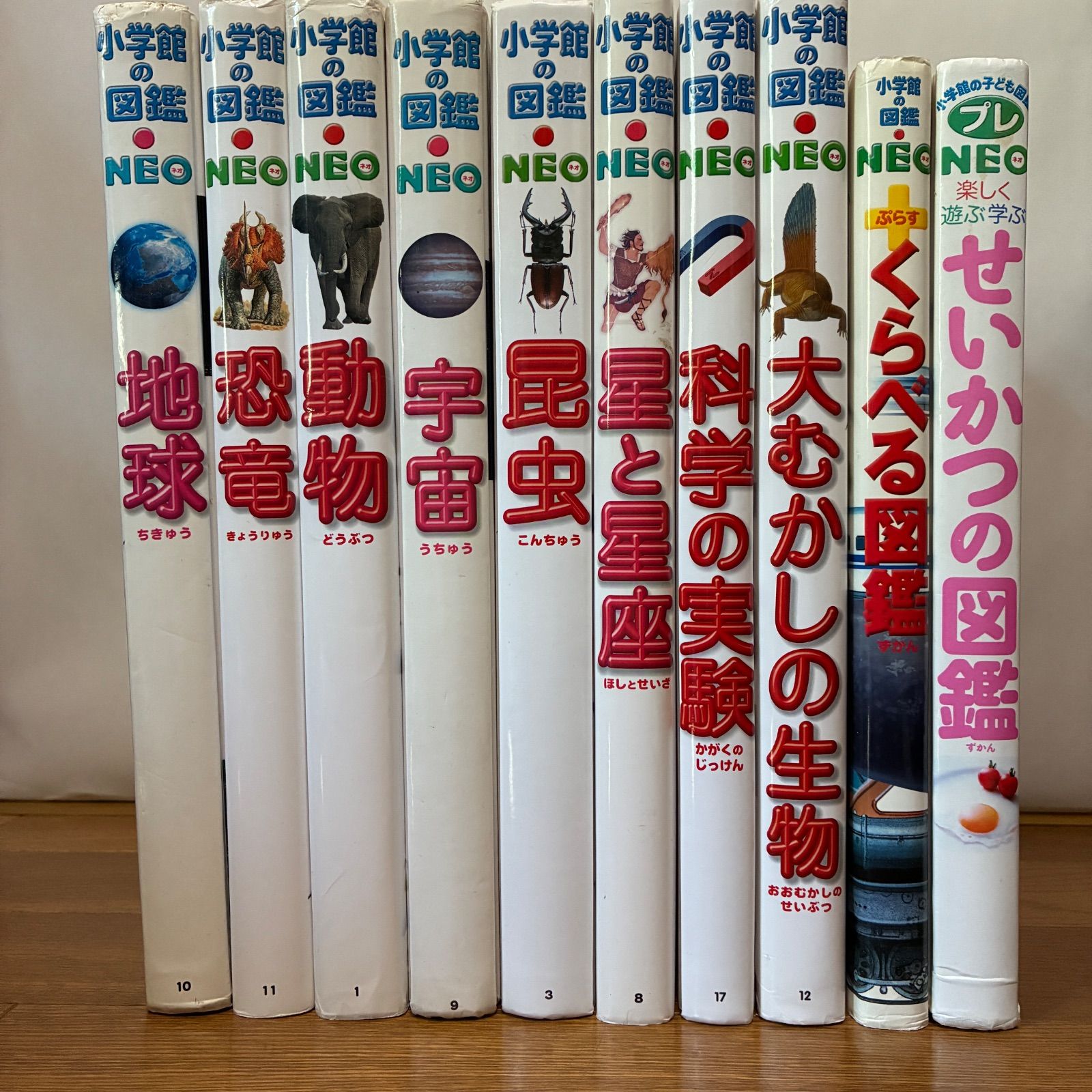 小学館の図鑑NEOなど10冊セット 小学館の図鑑NEOシリーズ 10冊セット - メルカリ