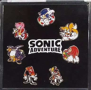 新品 未開封】ソニックアドベンチャー ピンバッジセット 1998