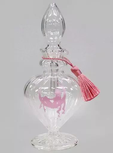 ガラスの香水瓶風きらきら醤油さし　セーラームーン 中古】食器その他(キャラクター) ガラスの香水瓶風きらきら醤油さし