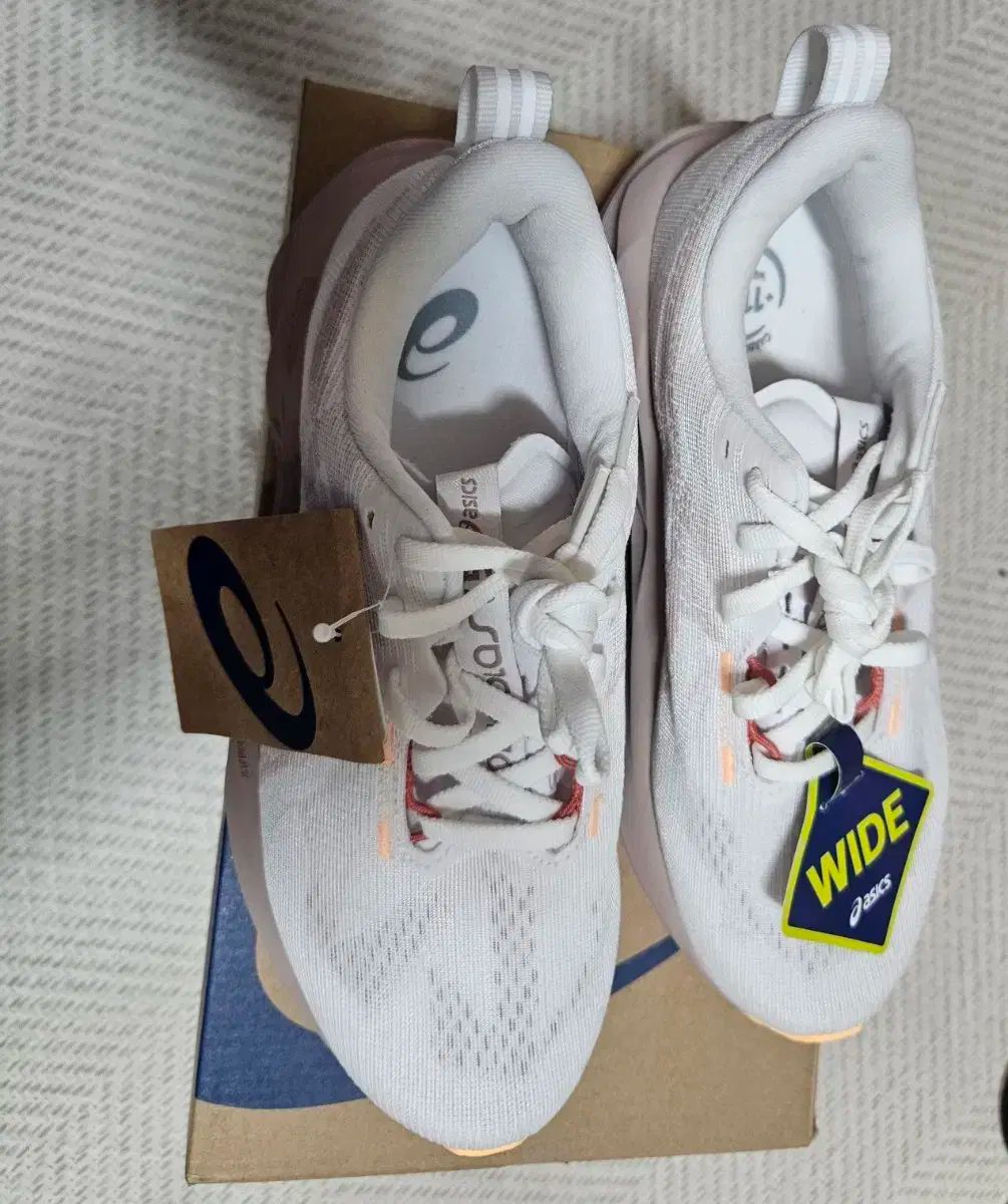 Asics アシックス ノバブラスト 5 ワイド ホワイトファーン