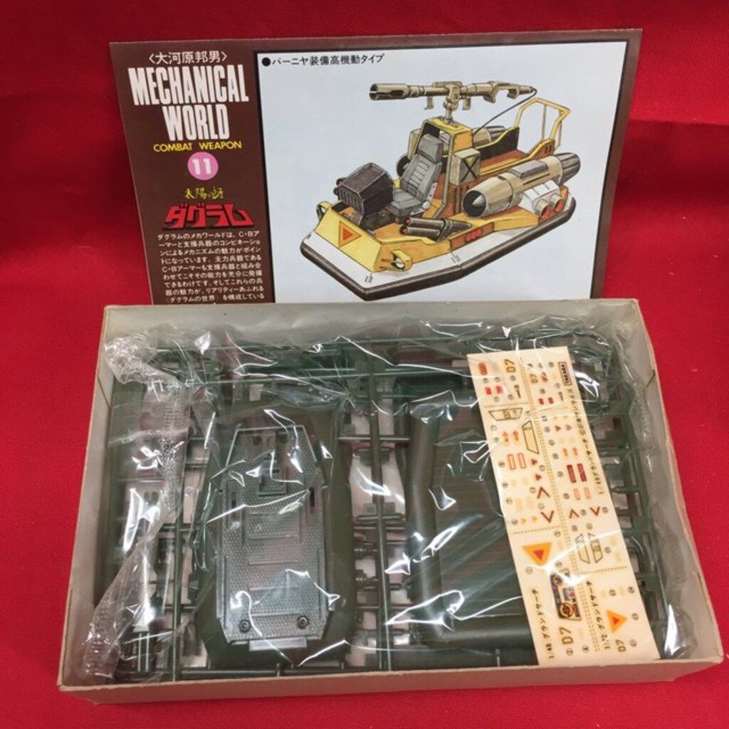 ダグラム 1/48スケール DOYUSHA 未開封と開封品の二箱 タカラ ダグラム/1/48スケールアニメキット グランドサーチ