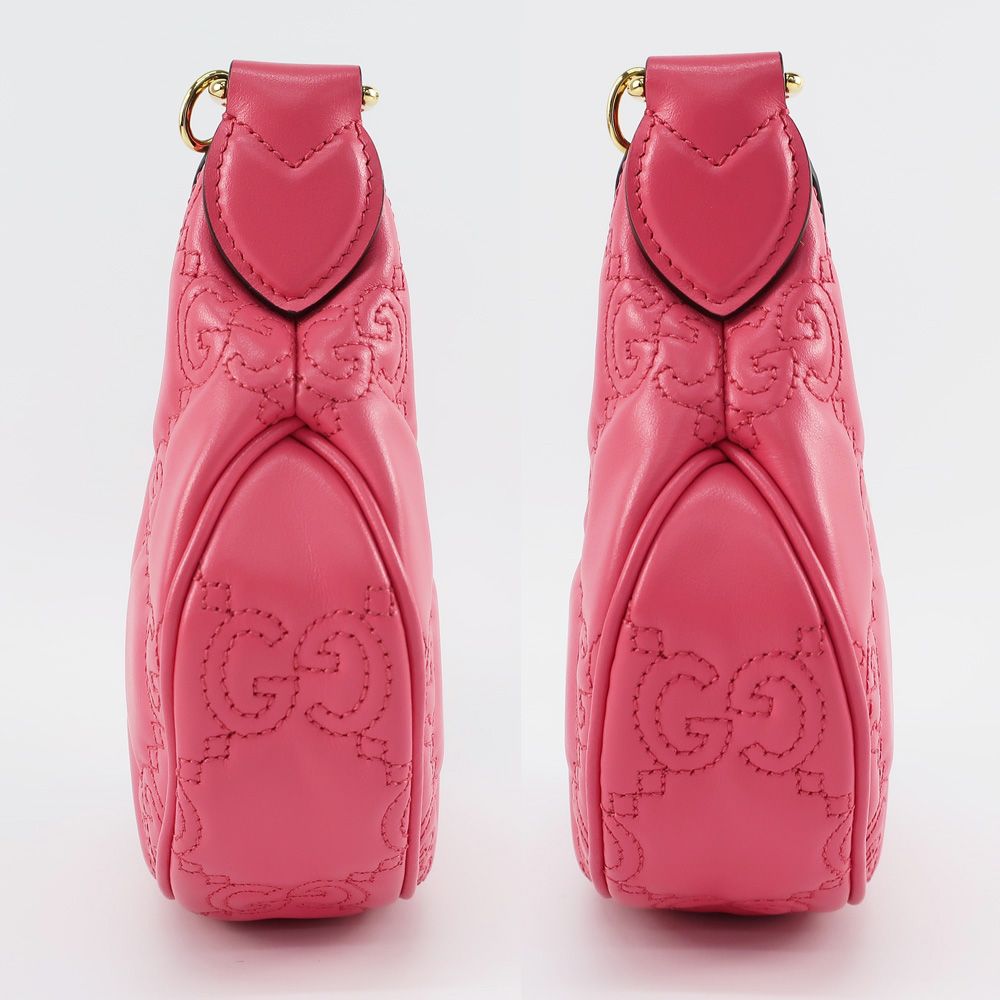 天白】【GUCCI】グッチ GGマトラッセ ミニショルダーバッグ 2WAY 