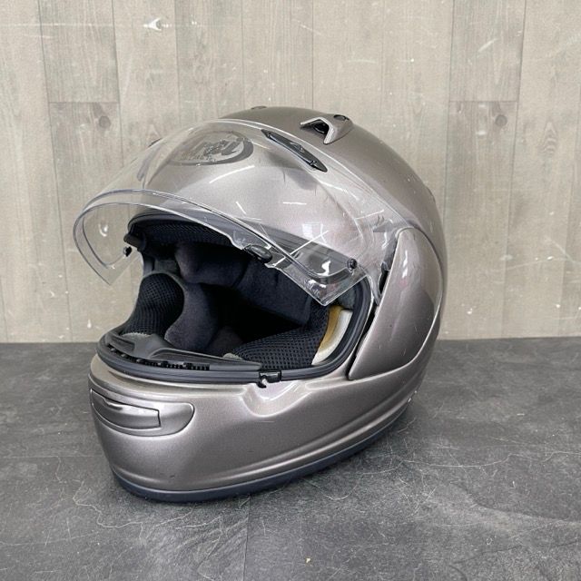 フルフェイスヘルメット【中古】Arai アライ QUANTUM-J クアンタムJ XL 61-62 シルバー系 /540477 - メルカリ