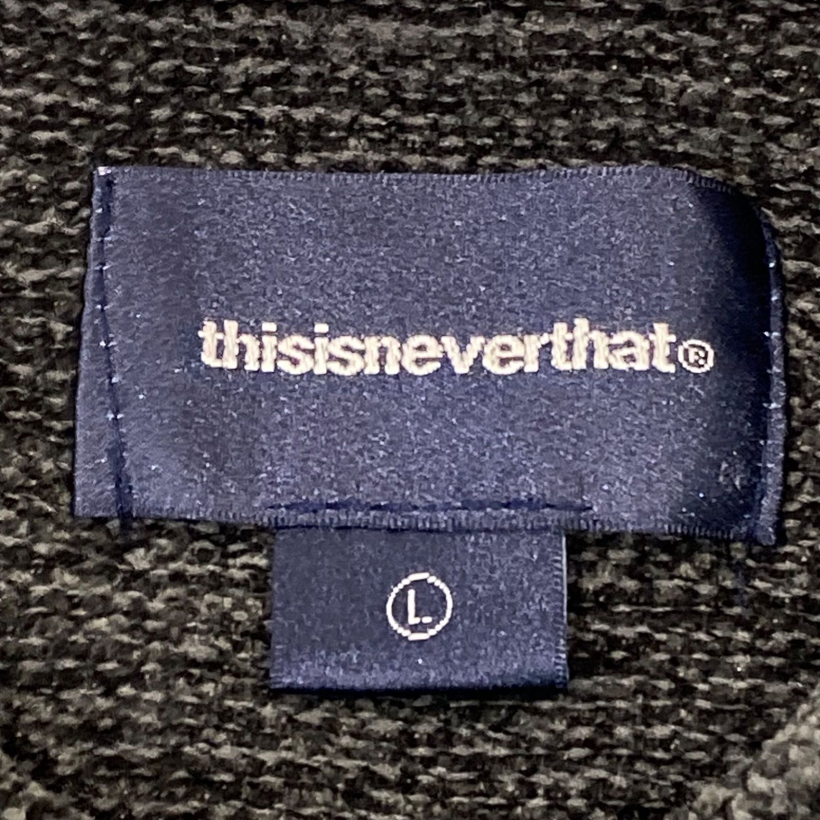 thisisneverthat ディスイズネバーザット TN243KKPK07 Velvet Knit 