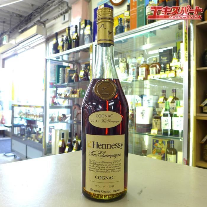 Hennessy VSOP ヘネシー スリムボトル 700ml 未開封 未開栓 Hennessy ヘネシー VSOP スリムボトル グリーンボトル