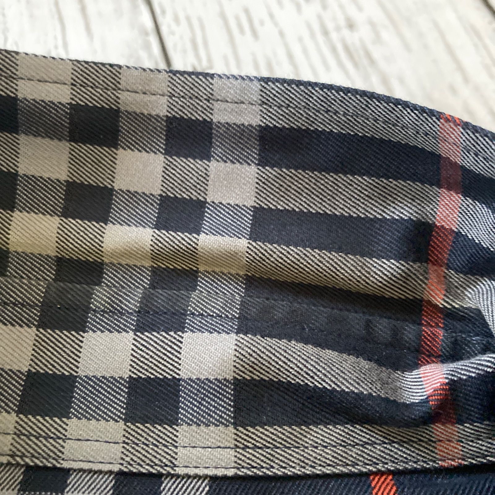 Burberrys バーバリーズ メンズ 長袖シャツ LY チェック 刺繍ロゴ柄