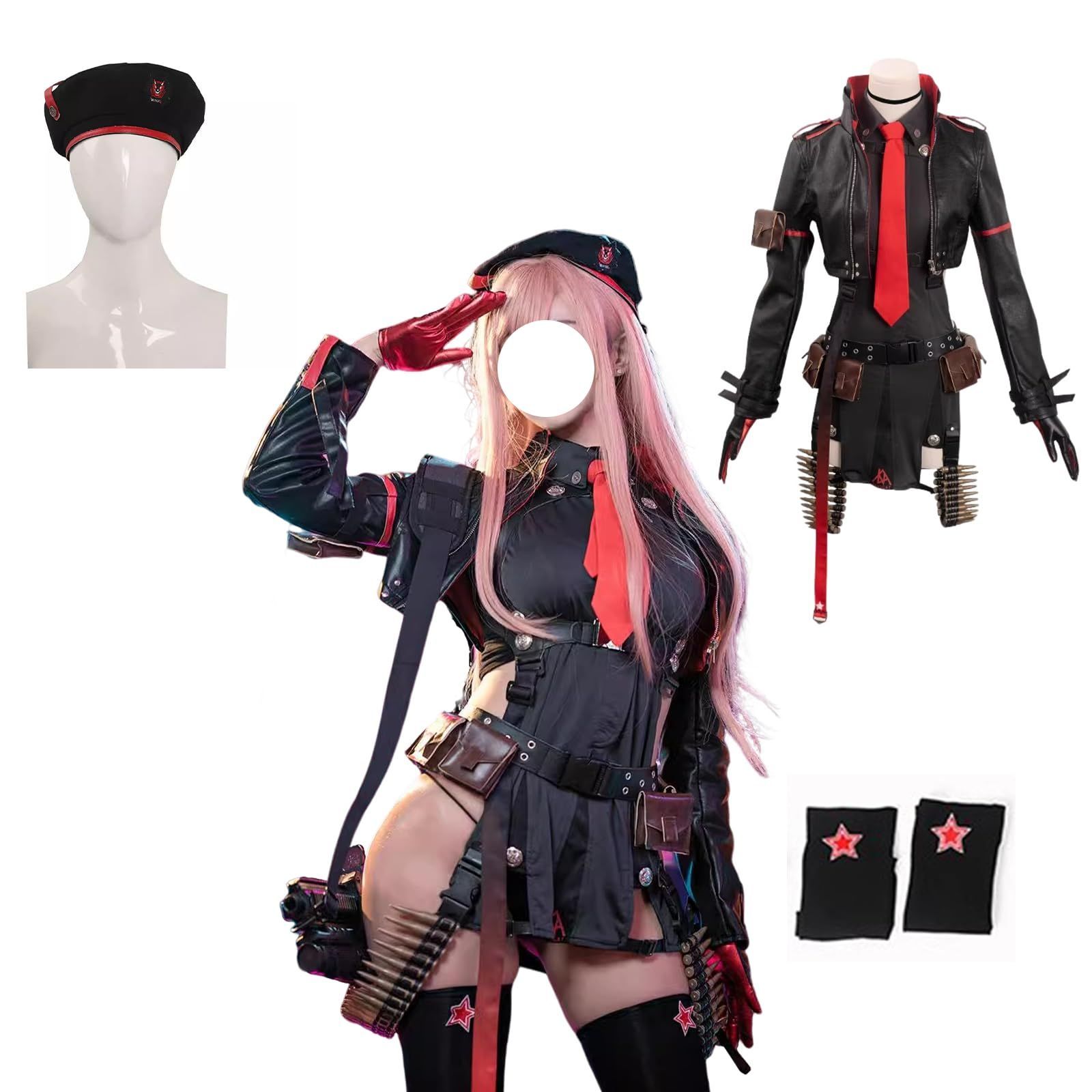 勝利の女神 NIKKE ニケ コスプレ ネオン ウィッグ 武器 フルセット 衣装