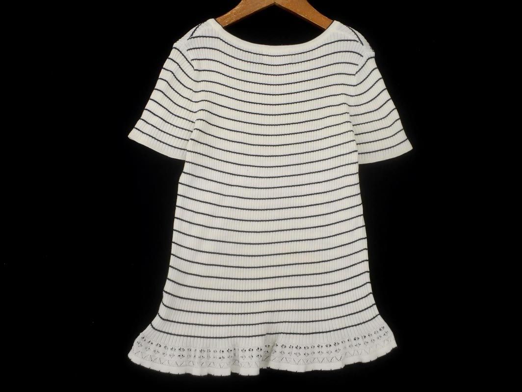 最終価格)courreges クレージュ サマーニット ビーズ Courreges クレージュ ボーダー サマー ニット セーター size38