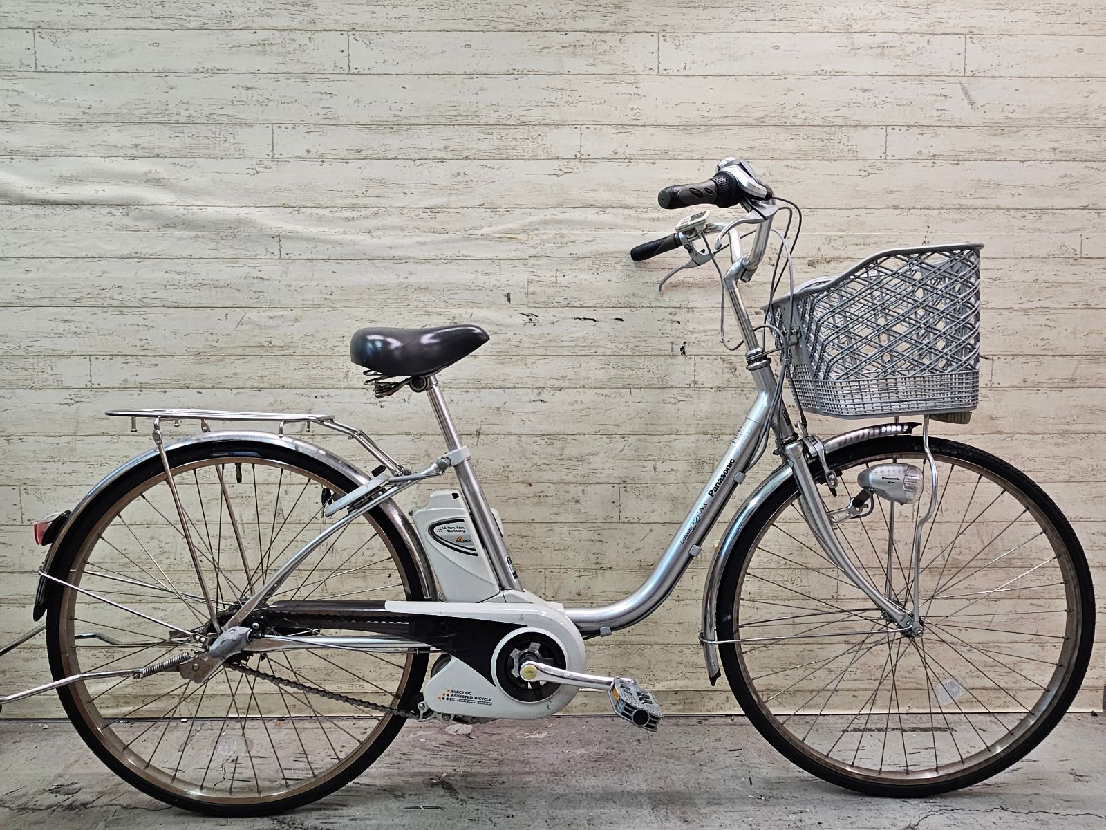 近畿地方発送 Panasonic ViVi NX BE-ENNX63 4.0Ah 2009 パナソニック ビビ 電動アシスト自転車 内装3段変速 T-906