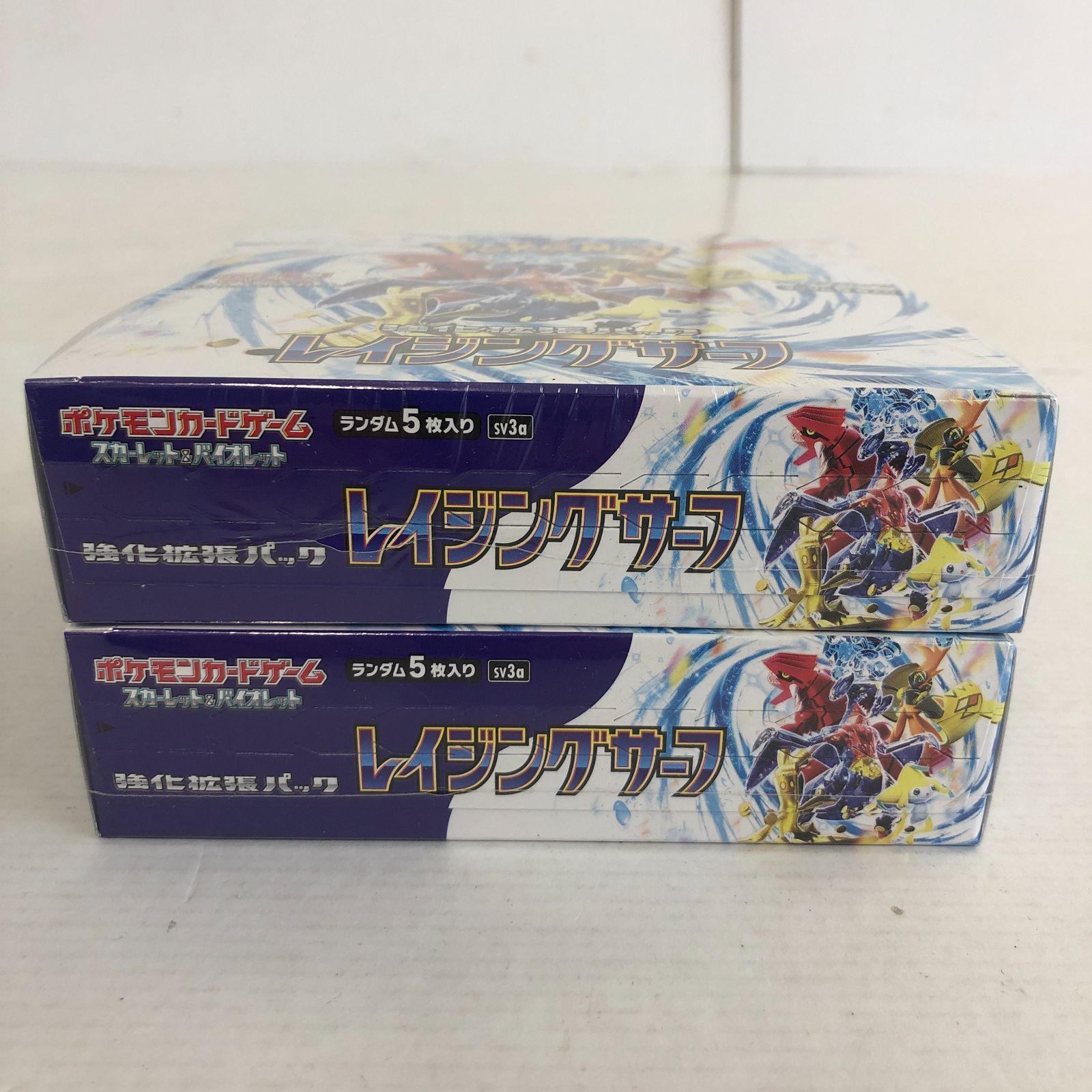 新品 ポケモンカードゲーム スカーレット＆バイオレット いやらしく 拡張パック レイジングサーフ BOX シュリンク付き