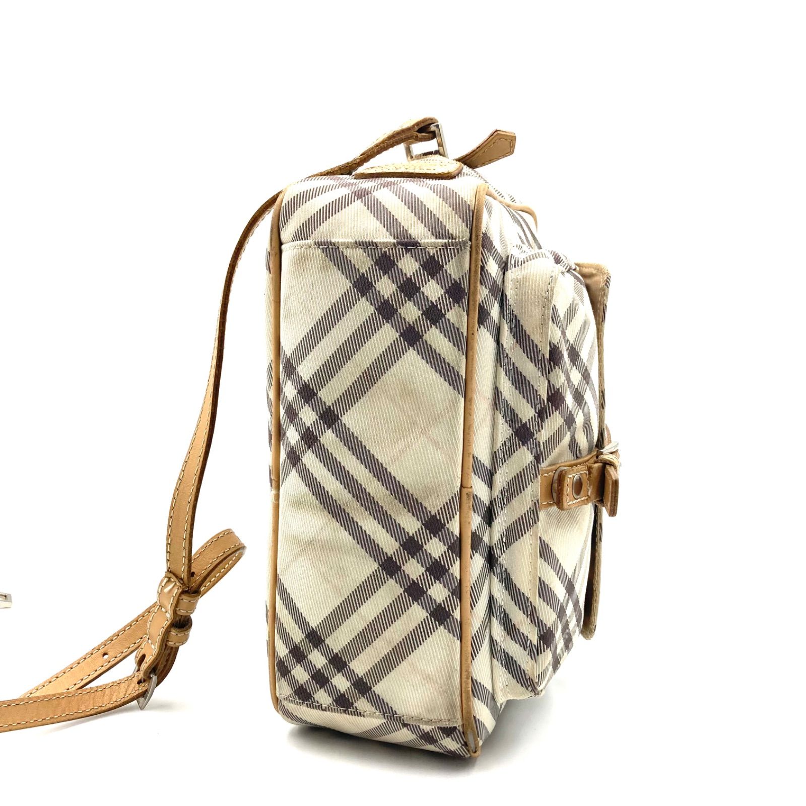 ✨良品 バーバリーブルーレーベル ショルダーバッグ ノバチェック 斜めがけ BURBERRY BLUE LABEL ショルダーバッグノバチェック斜めがけ