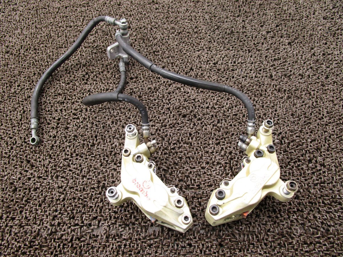 イナズマ400 フロントキャリパー BREMBO ▲A5855 GK7BA スズキ K717 INAZUMA キャブ車