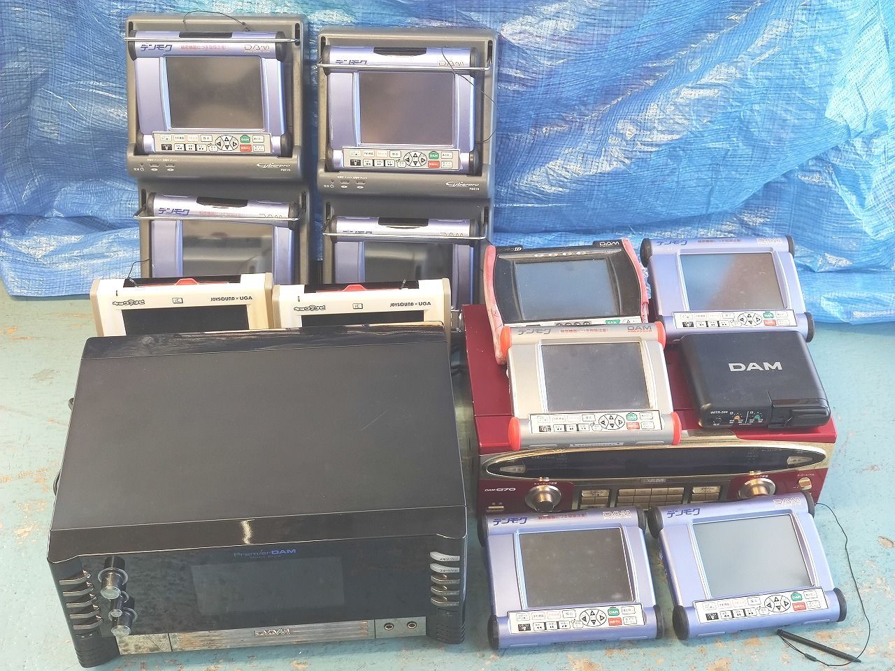 インボイス対応 ジャンク DAM PM200-DK PM200ZB JOYSOUND WITR-200 XG1000 CM1000 G70