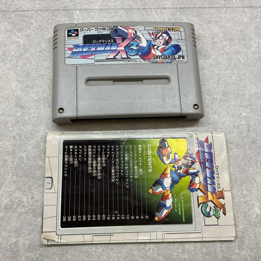 スーパーファミコン/スーファミ/SFC ロックマンX3 カセット