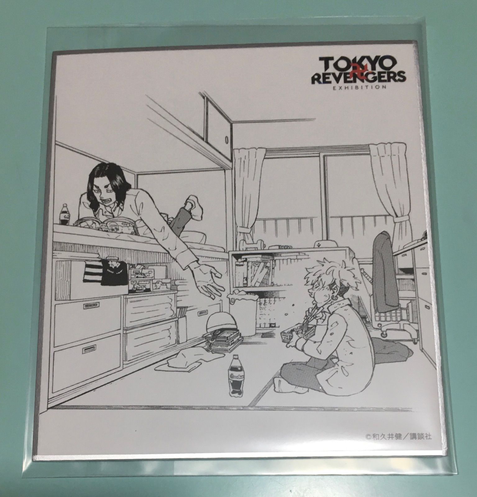 東京リベンジャーズ原画展 ミニ色紙コレクション B 場地圭介&松野千冬