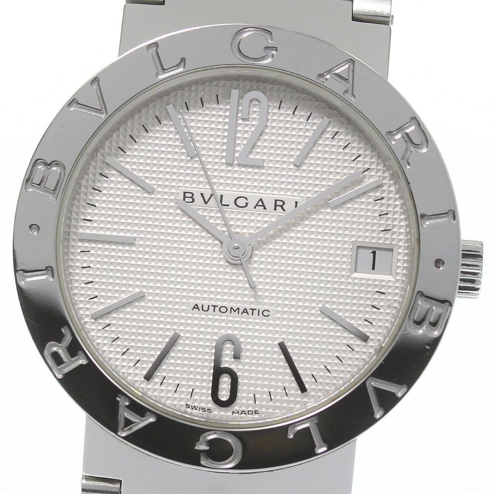 売れ筋がひ贈り物！ ブルガリ BVLGARI BBL33S ブルガリブルガリ 自動巻き ボーイズ 良品 内箱・保証書付き_802655 -  ブランド腕時計