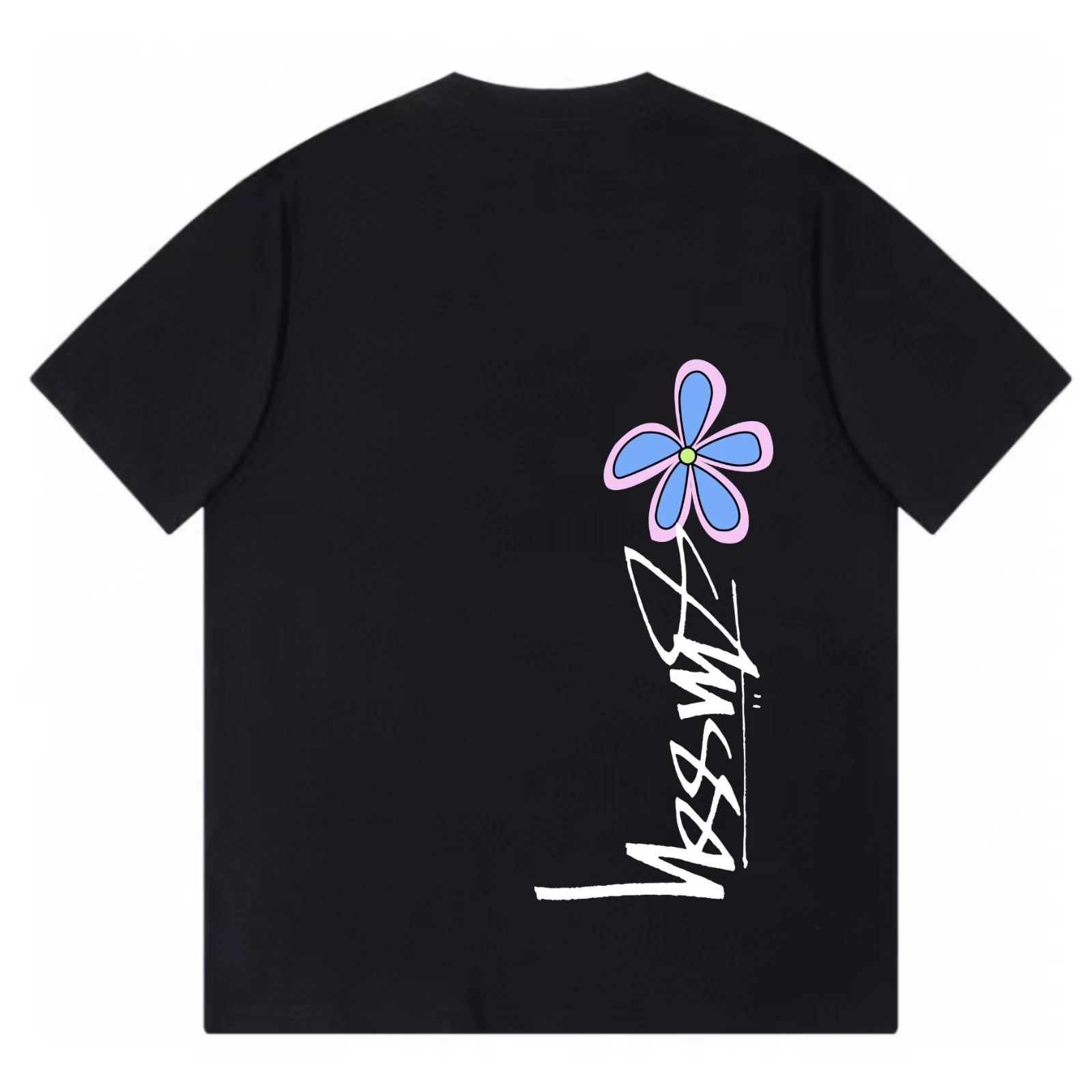 Stussy SS22 Flower Tee  Tシャツ  ステューシー  黑