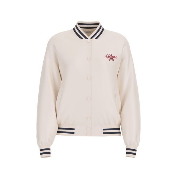 【送料無料】 ゲス レディース ジャケット・ブルゾン アウター Star Bomber Jacket Sandy Shore