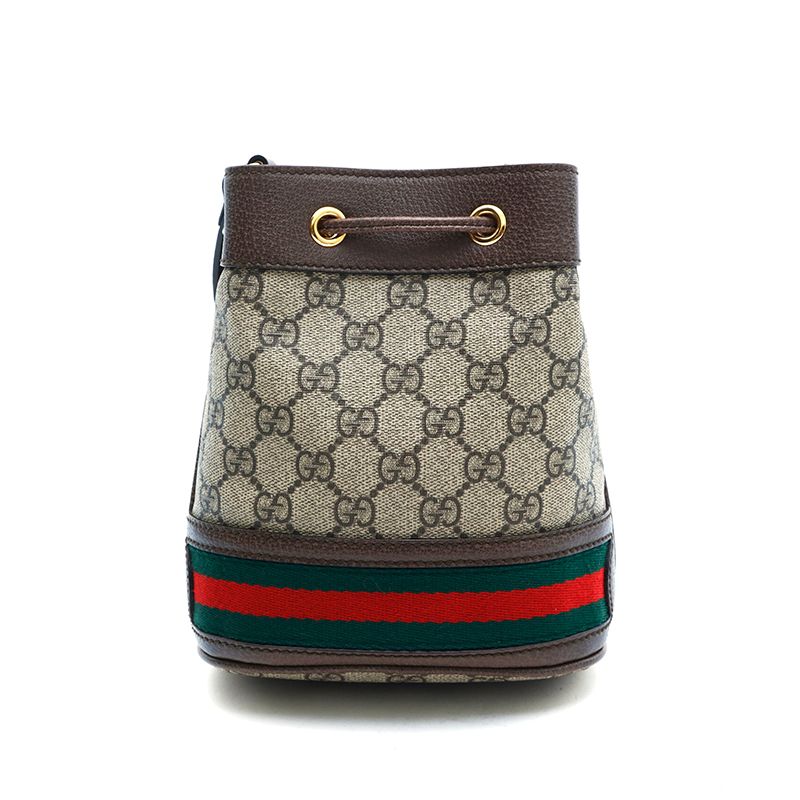 GUCCI グッチ ショルダーバッグ GGスプリーム シェリーライン ミニ巾着
