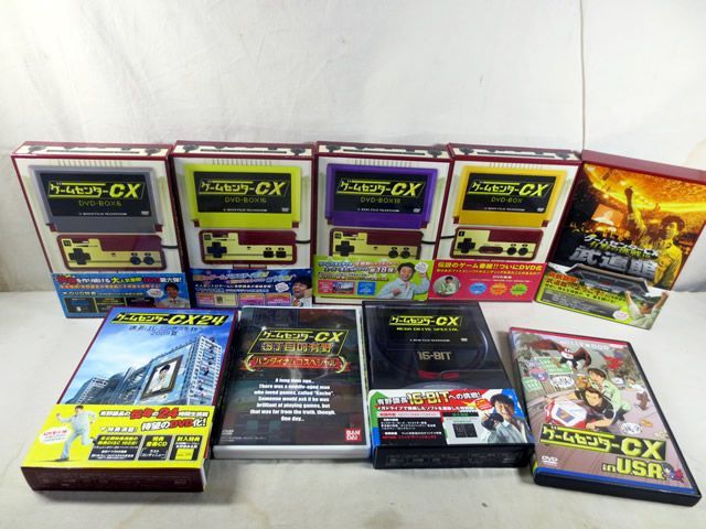 新品同様　ゲームセンターCX　メガドライブ　武道館　３丁目　BOX18　BOX16　DVD　セット 新品同様 ゲームセンターCX メガドライブ 武道館 3丁目 BOX18