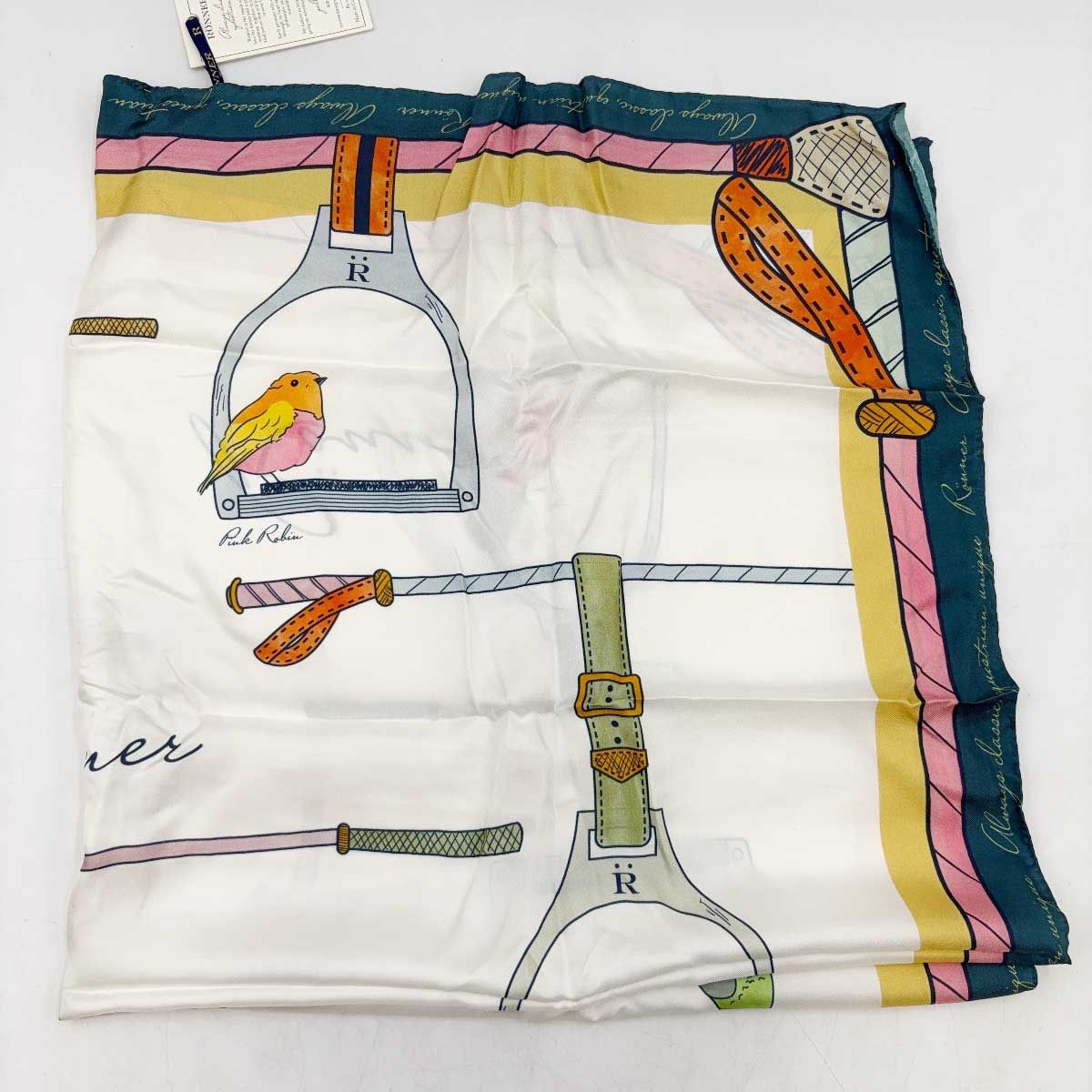 RONNER ロナー 大判 スカーフ レディース