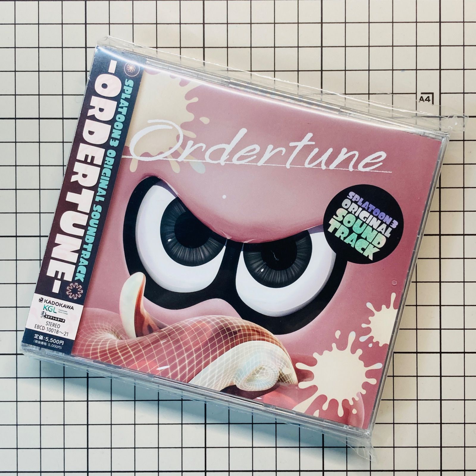 帯付き/一度のみ使用】スプラトゥーン3 オリジナルサウンド