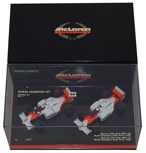 【】ミニカー 1/43 WORLD CHAMPION SET(2台セット) 「Mclaren COLLECTION」 EDITION43 SET1 [402858601]
