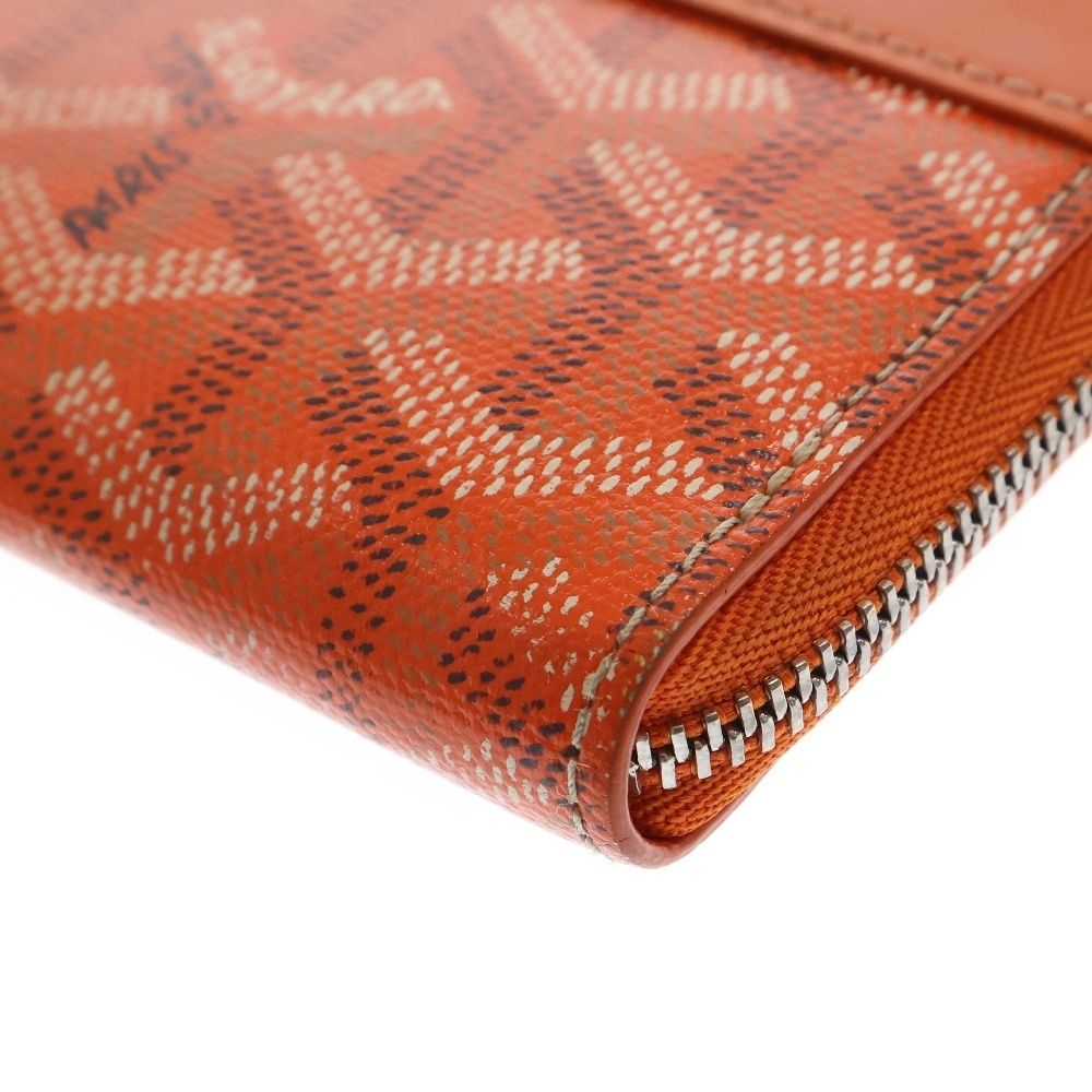 GOYARD コインケース カードケース すぐ届く【ゴヤール】ジップ付きカードケース ロゴ レザー 11色