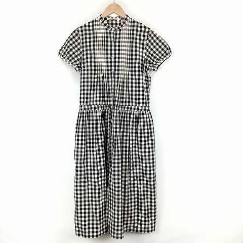 マドモアゼルノンノン mademoiselle NON NON ギンガムチェック柄 S/S