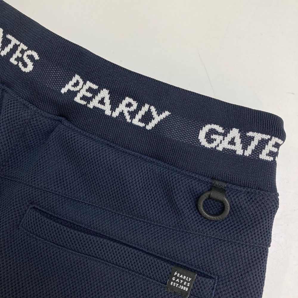 サイズ：0 PEARLY GATES パーリーゲイツ  裾切替スカート  ネイビー系 [240101473189] ゴルフウェア レディース ストスト サイズ：0 PEARLY GATES パーリーゲイツ 裾切替スカート