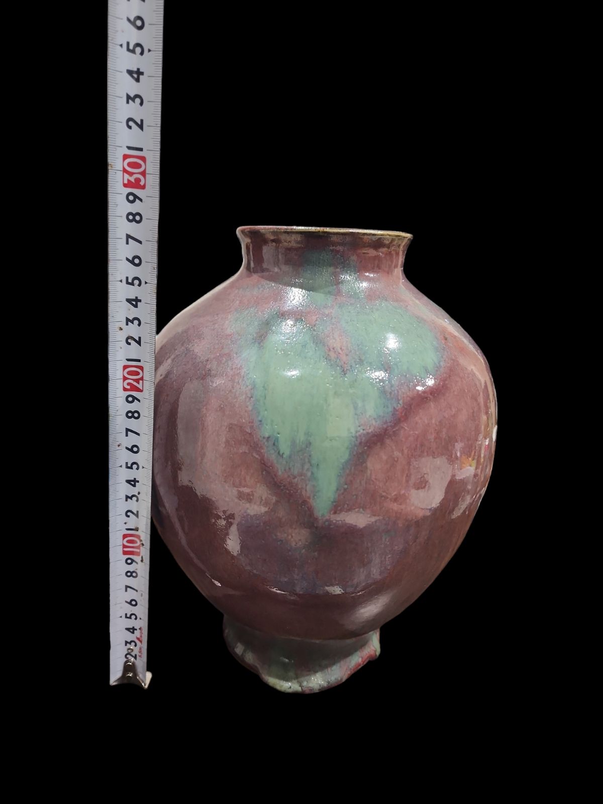 小原流花器、烏泥小判型水盤、花器、大サイズ 小原流花器小判水盤