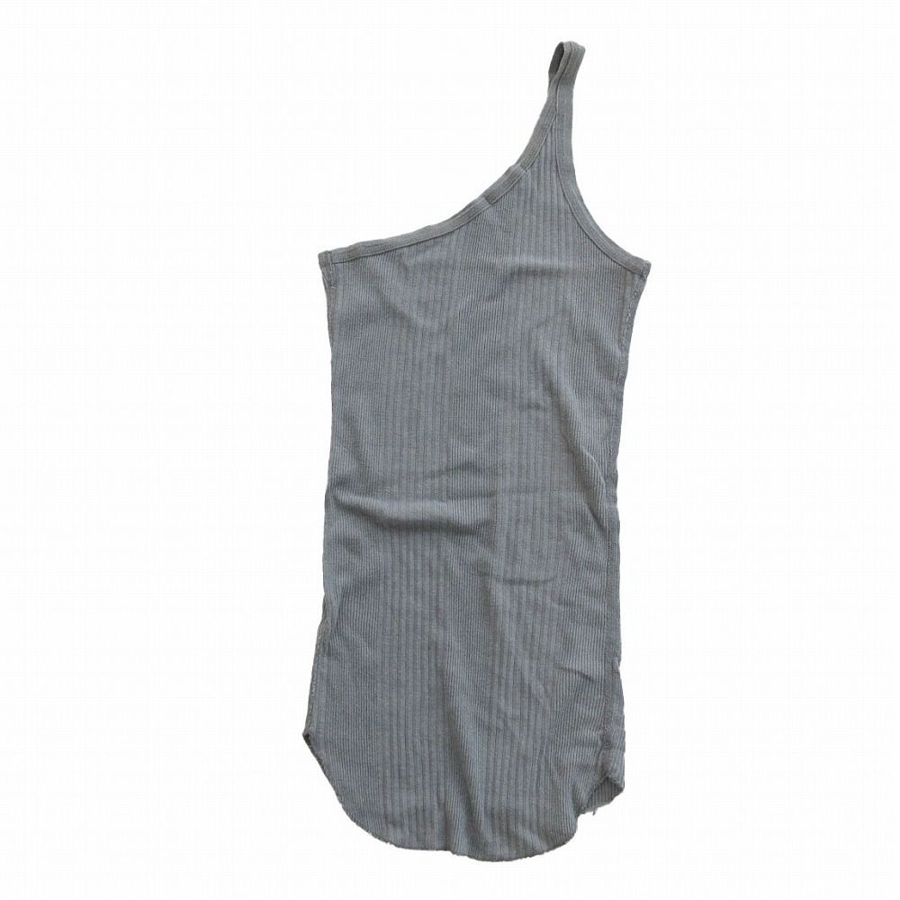 フミカ ウチダ BORDER OVERSIZED TANK TOP タンクトップ BORDER