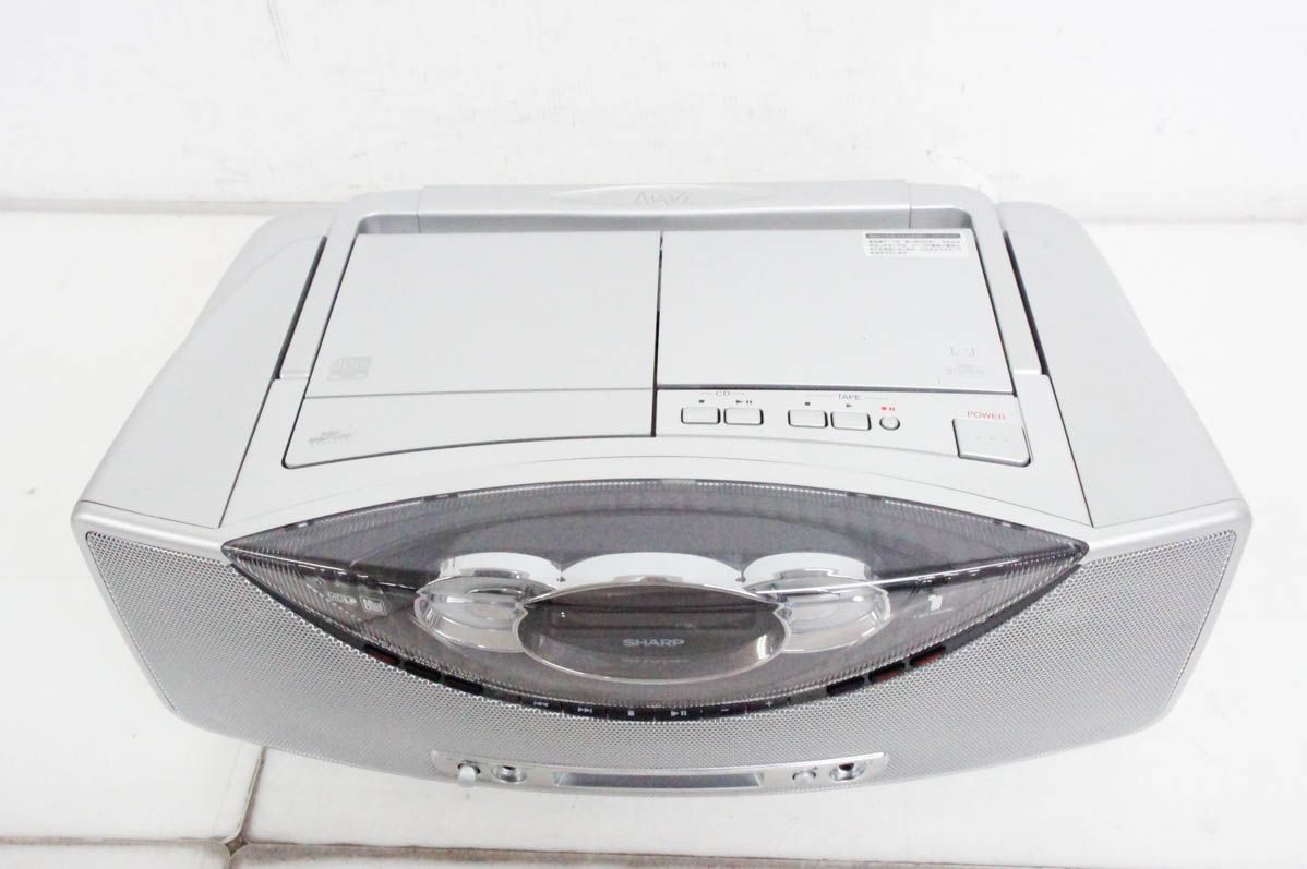 SHARPシャープ 1ビットMD/CDシステム Auvi CD／MD／カセットテープ