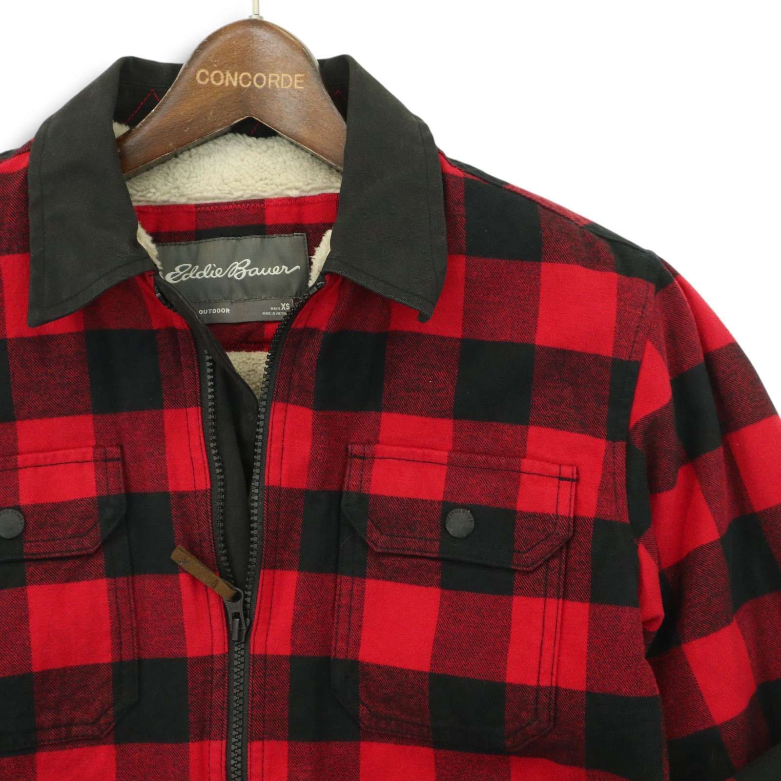XXL☆Eddie Bauer／エディーバウアー 裏チェック シャツ ジャケット XXL☆Eddie Bauer／エディーバウアー 裏チェック シャツ