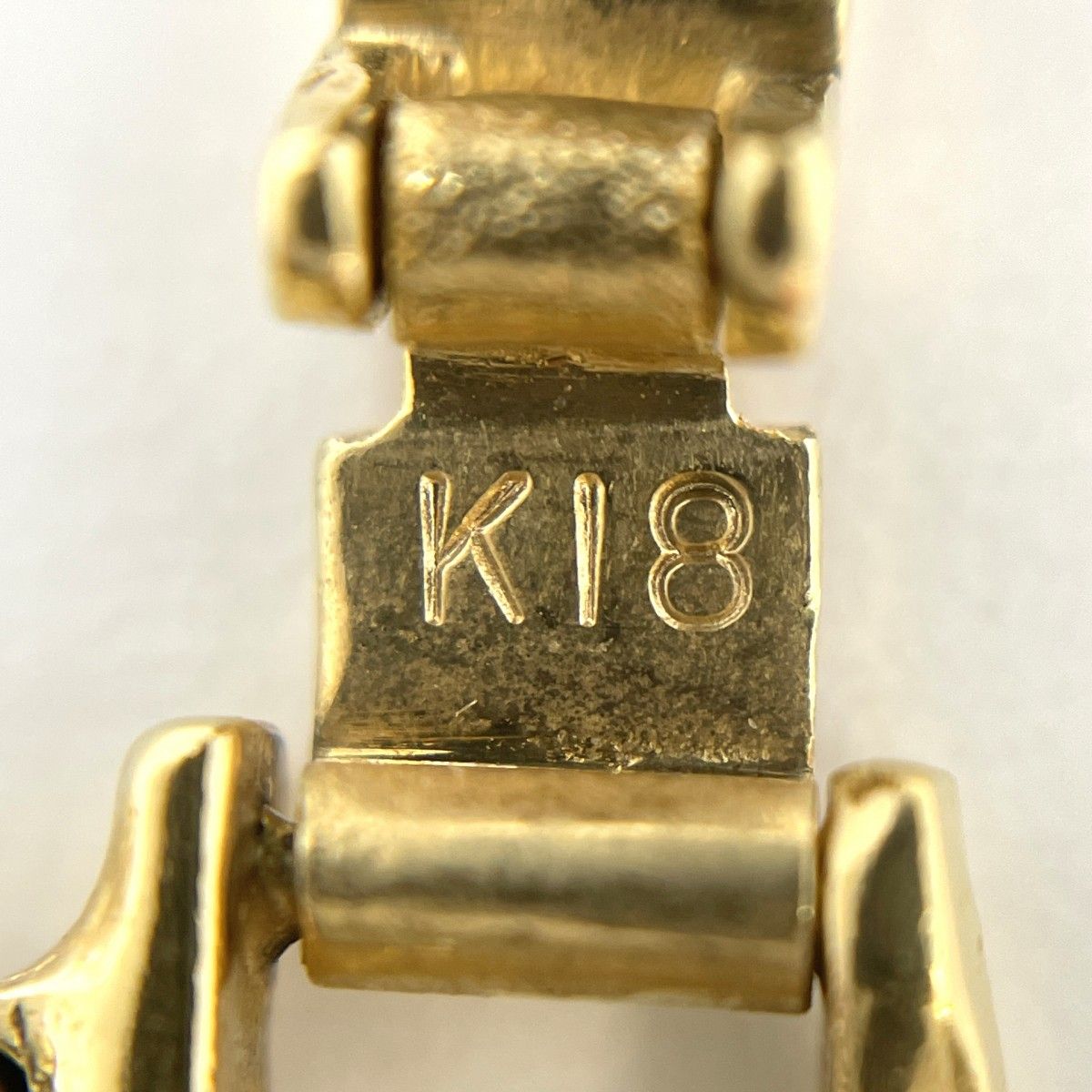 5khd088】喜平 ネックレス K18 ゴールド 2面 シングル 50.9cm