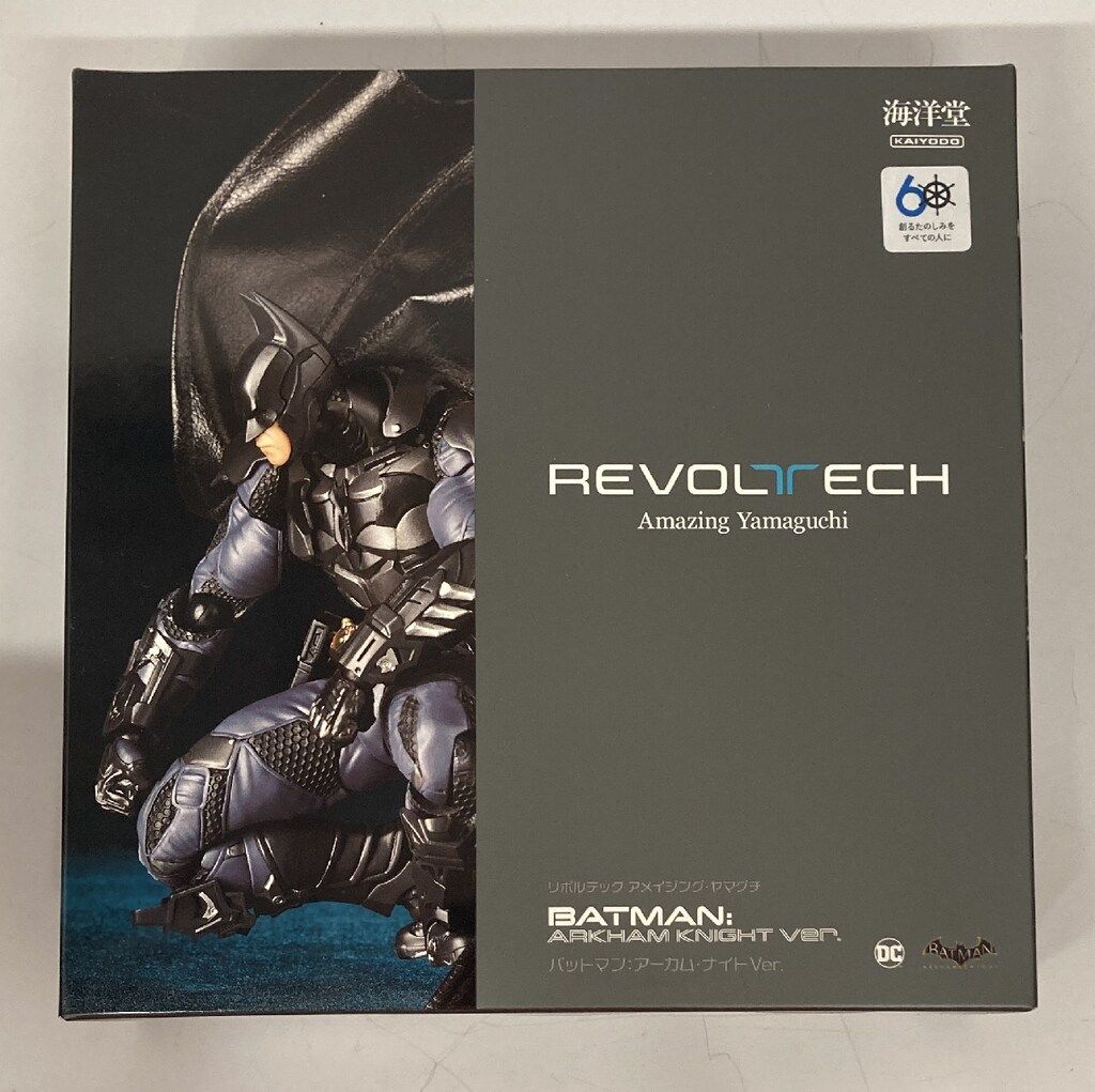 【開封済み・未使用】海洋堂 アメイジング・ヤマグチ バットマン アーカムナイト Amazon.co.jp: Revoltech アメイジングヤマグチ バットマン