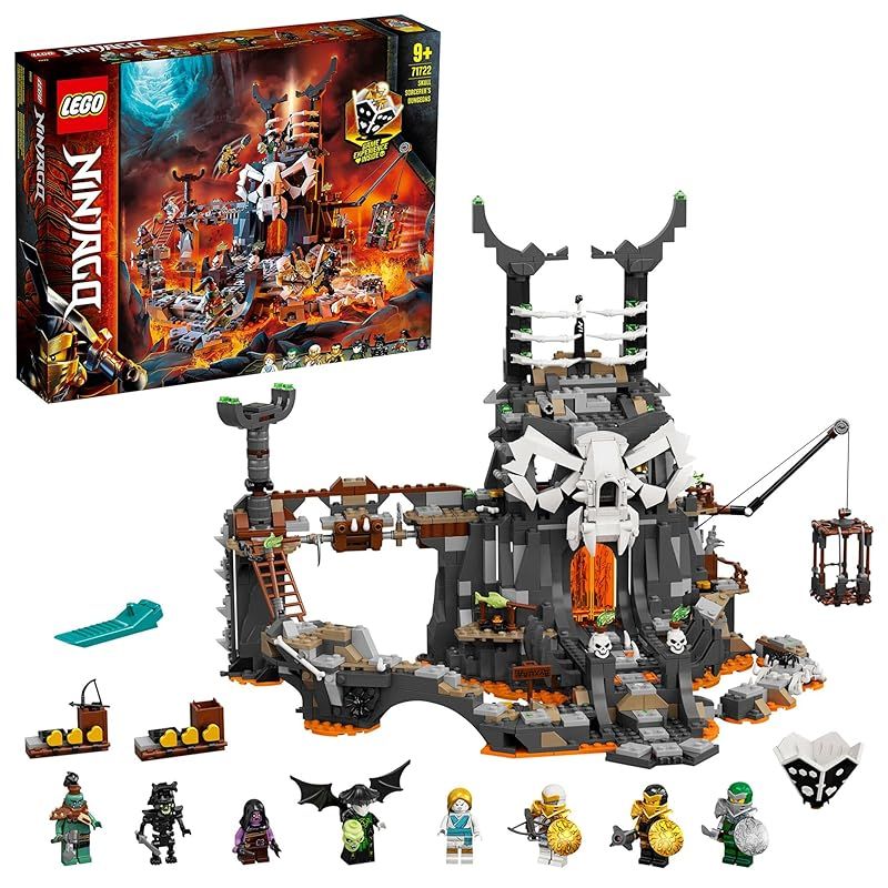 レゴ LEGO ニンジャゴー 魔界の砦 スカルジャイル 組み立てセット ゲーム ミニフィギュア8体 9才以上向けおもちゃ 1