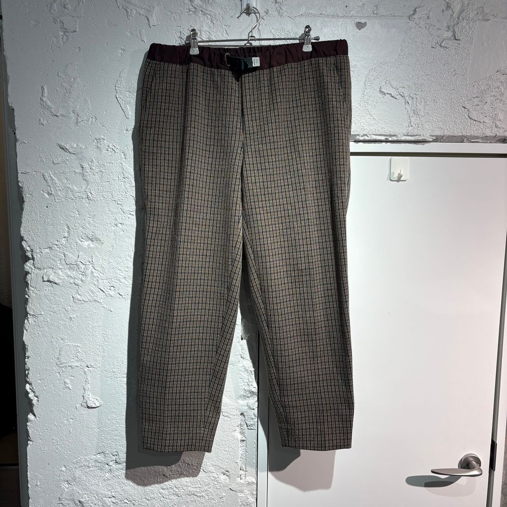 kolor BEACON ビーコン 20AW PANTS ベルテッドパンツ 20WBM-P07142 ブラウン系 size 3 表参道A10