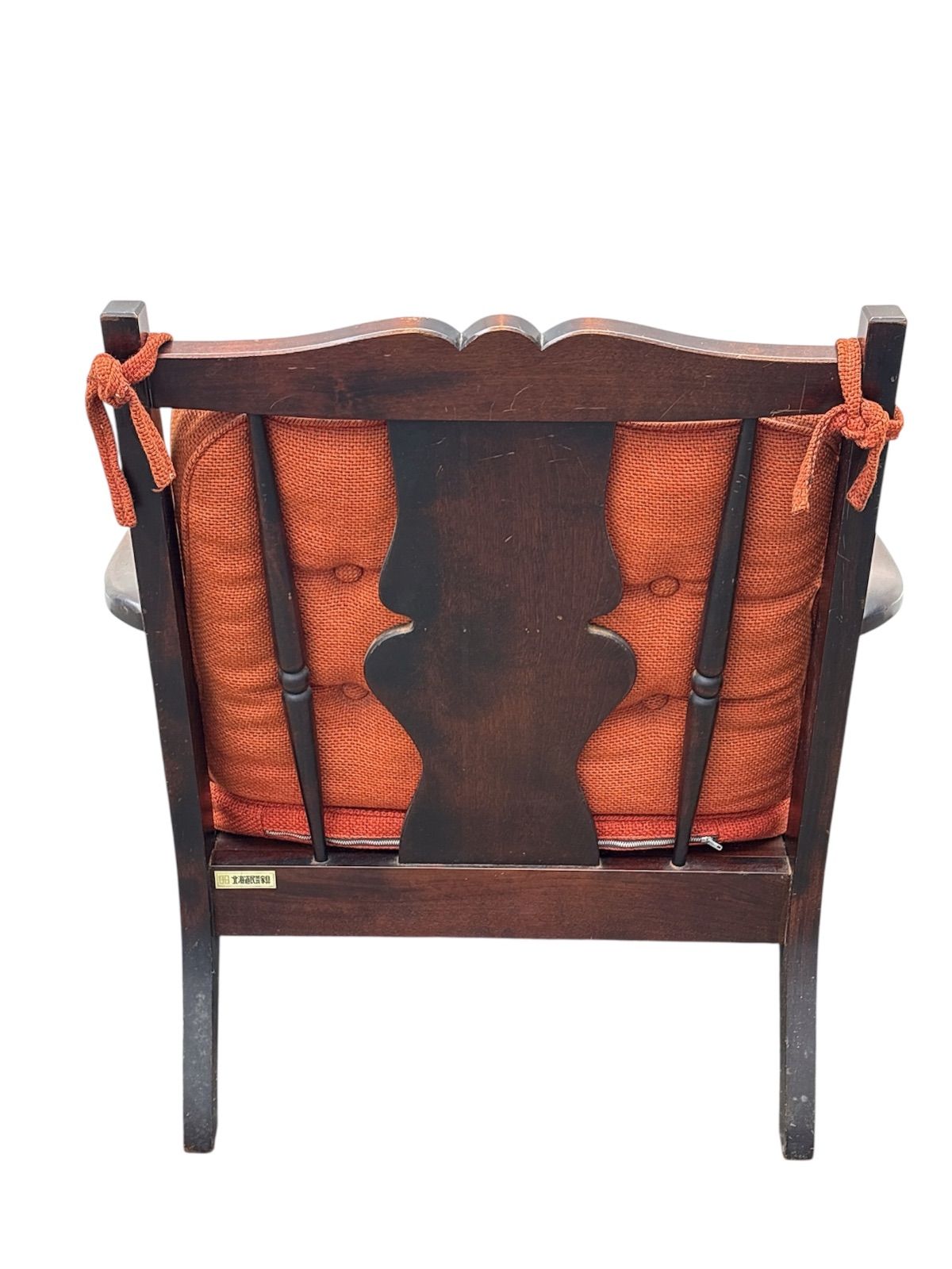 北海道民芸家具 樺無垢材 1人掛けソファ 1Pソファ