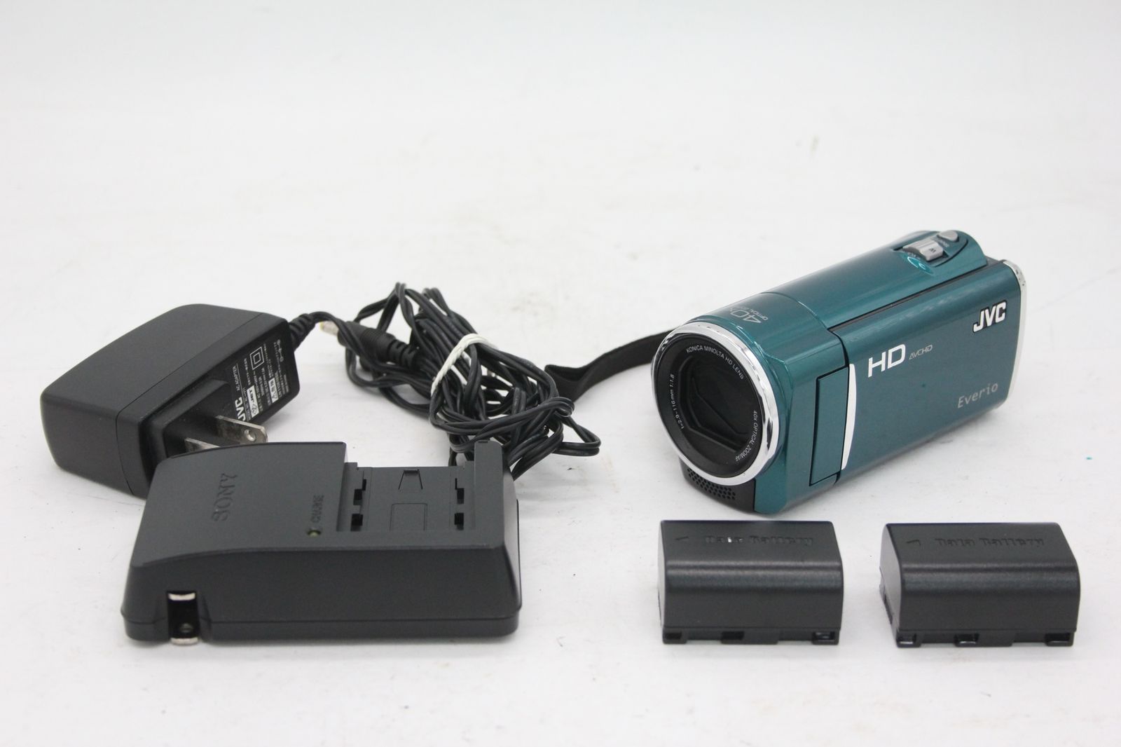 ビデオカメラ JVC Everio GZ-HM460 動作良好 バッテリー2個付 ビデオカメラ JVC Everio GZ-HM460 動作良好 バッテリー2個付