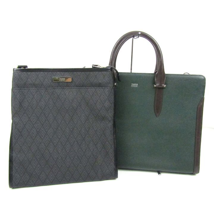 タケオキクチ ビジネスバッグ ショルダーバッグ 2点セット まとめて 鞄 サコッシュ ブランド メンズ TAKEO KIKUCHI