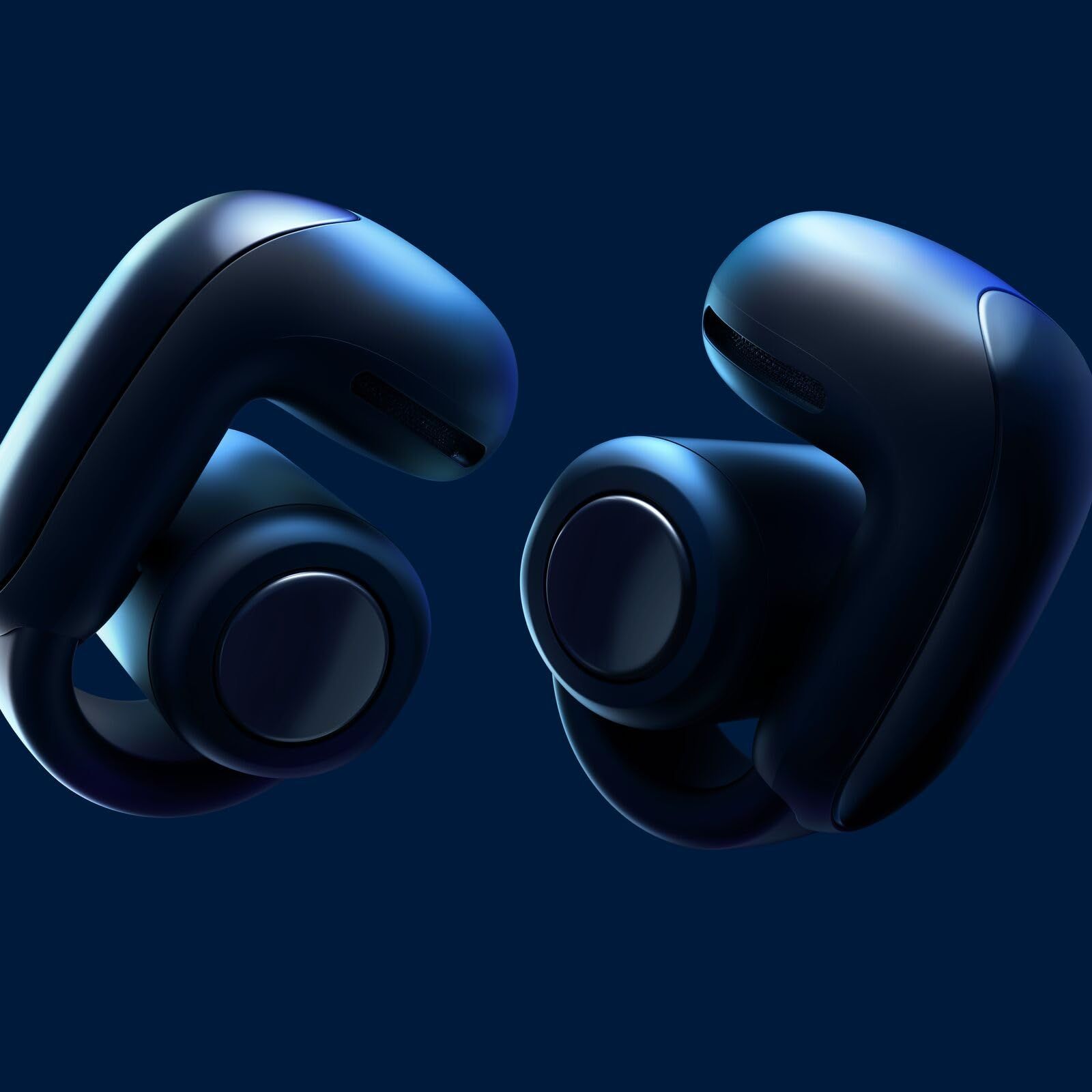 Bose Ultra Open Earbuds LE 完全ワイヤレス オープンイヤー イヤホン 空間オーディオ Bluetooth接続 マイク付 最大7.5時間再生 防滴 ルナブルー