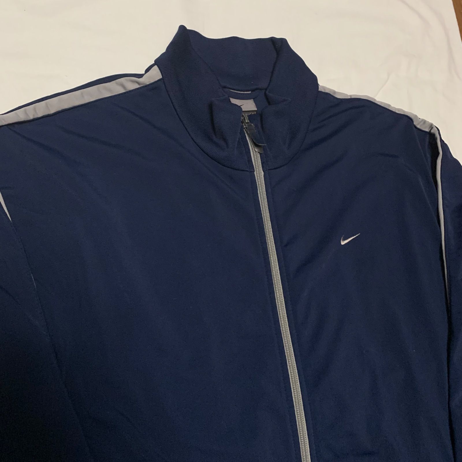 00s NIKE side-line nylon jacket ナイキ ダウン - dzhistory.com