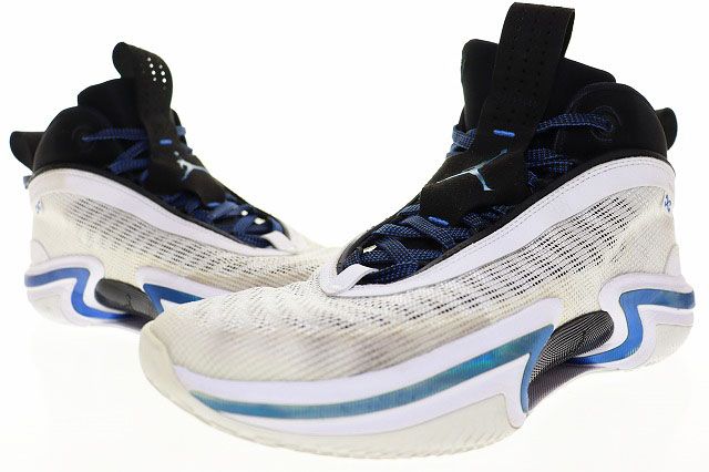 新品NIKE AIRJORDAN XXXVIPF DA9053-101 ナイキ JORDAN BRAND AIR JORDAN XXXVI PF WHITE/SPORT BLUE-BLACK 21HO