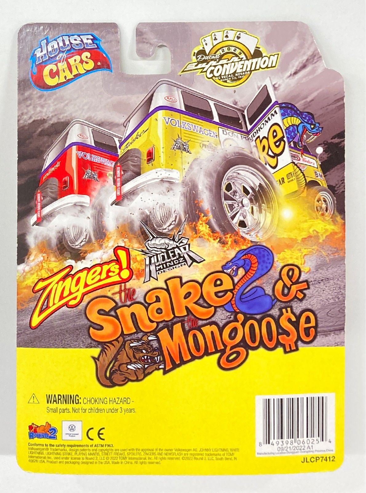 ジョニーライトニング スネーク マングース VW BUS コンベンション 未開封 楽天市場】1/64 ジョニーライトニング JOHNNY LIGHTNING Zingers